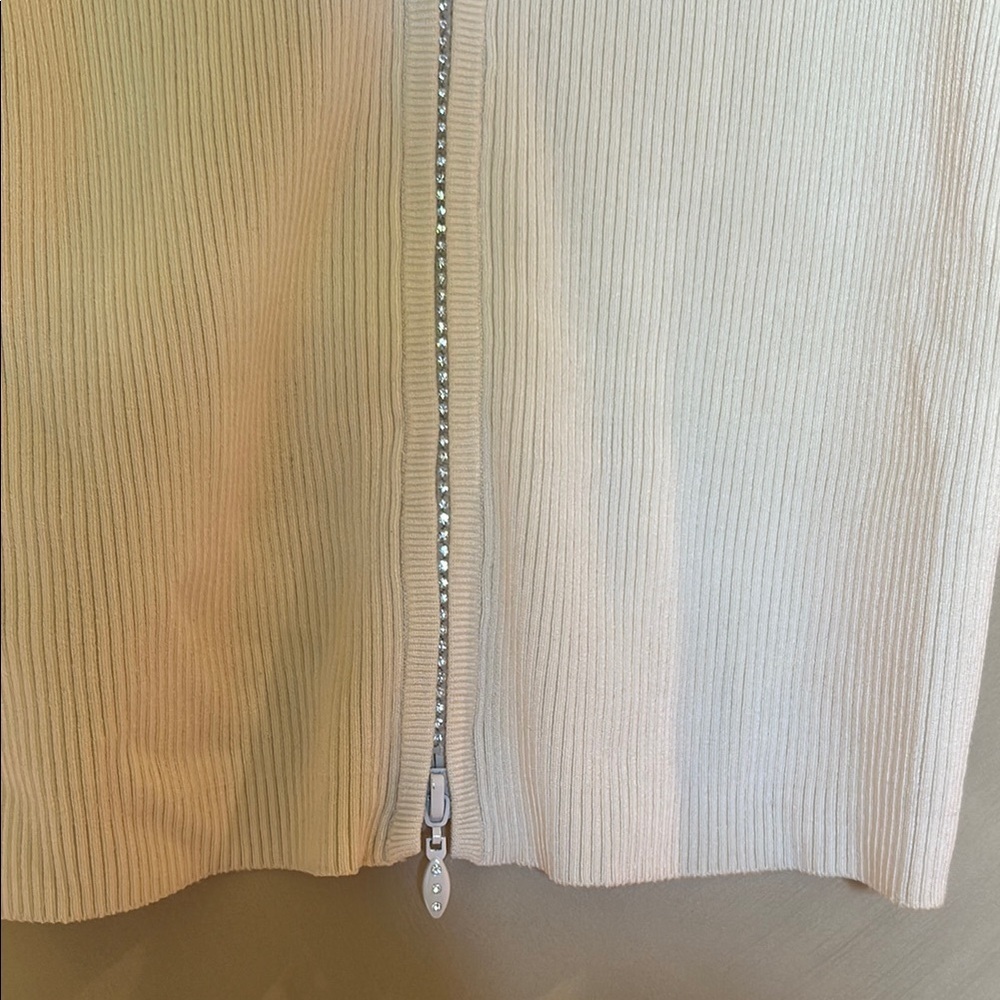 Cache Cream Ribbed Cardigan - Picture 5 of 5
